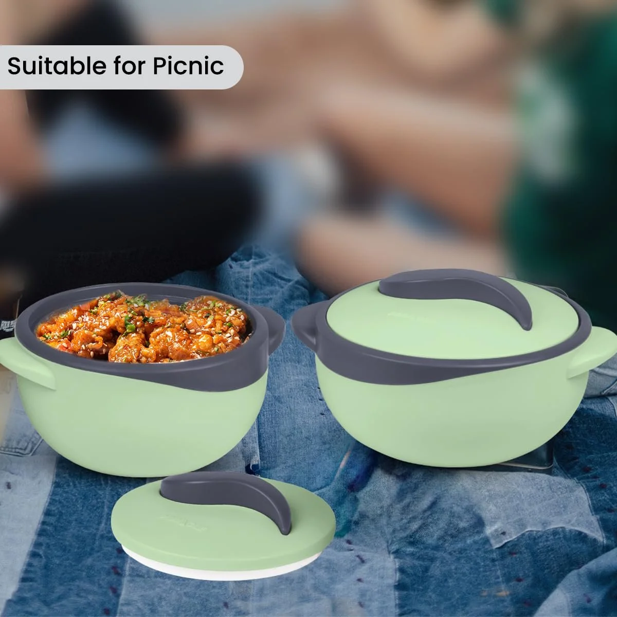 Набір термокаструль Pinnacle 3 предмети 2,46/1,42/0,95 л З кришкою Нержавіюча сталь, фото №7