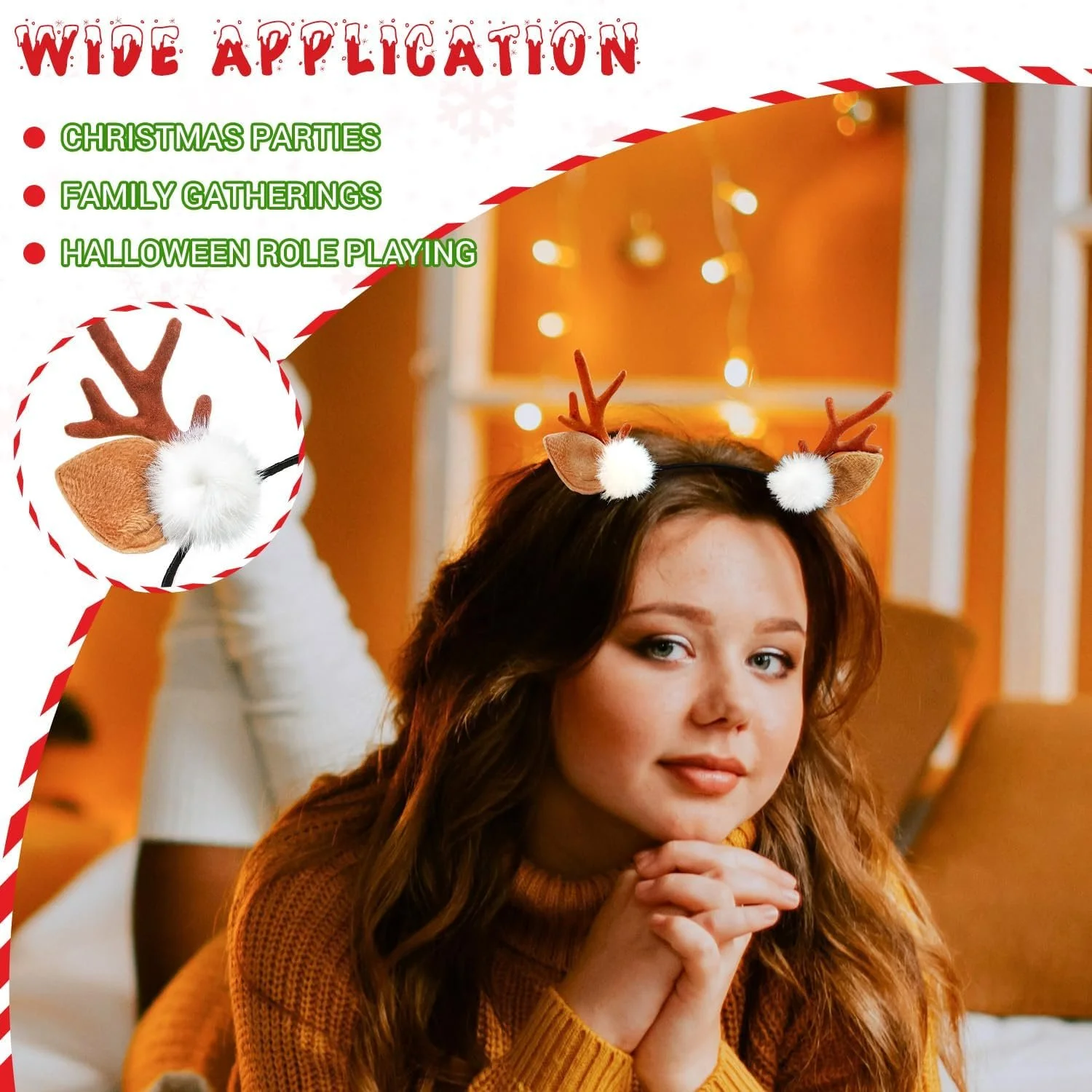 Обруч для волос Lysjoy Rentier, фото №4