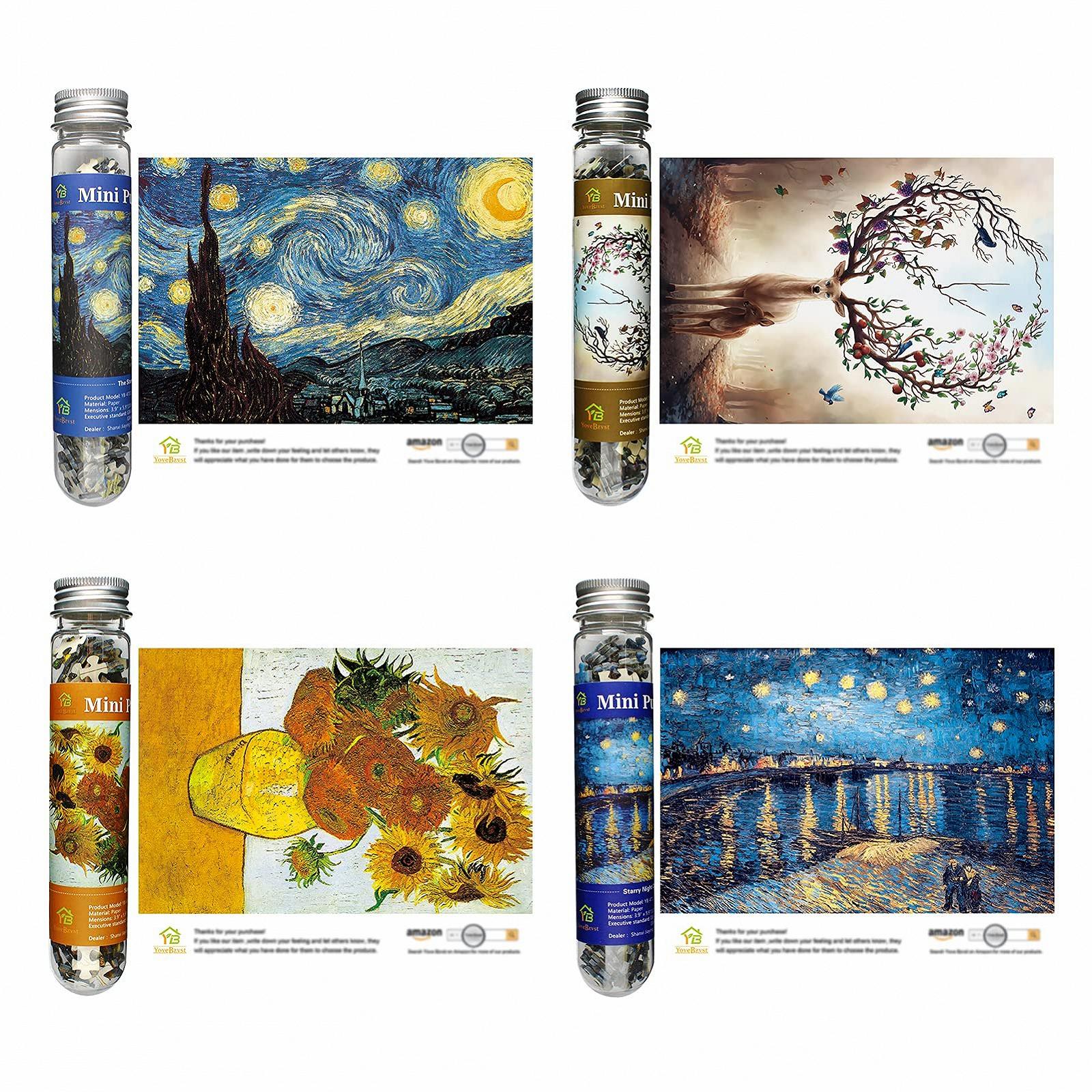 Міні-пазл 150 елементів (4 упаковки) 15 x 10 см, фото №2 Міні-пазл 150 елементів (4 упаковки) 15 x 10 см, фото №2