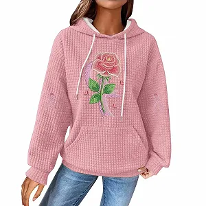 Женский свитшот с принтом, повседневный, с круглым вырезом, длинными рукавами, эластичный, весенний, осенний и зимний, женский пуловер на молнии - Фото 1