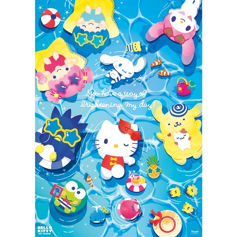 Пазл Trefl Premium Plus Quality Hello Kitty Summer Vibes 1000 элементов, фото №1