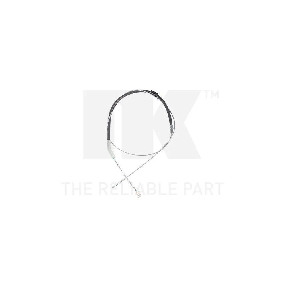 Трос стояночного тормоза NK 904702 для VW, задний, фото №1