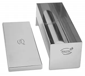 Форма для пирога и террина Städter 62207 с крышкой 230x75x75 мм 1 л нержавеющая сталь synthetic.ua - Фото 1