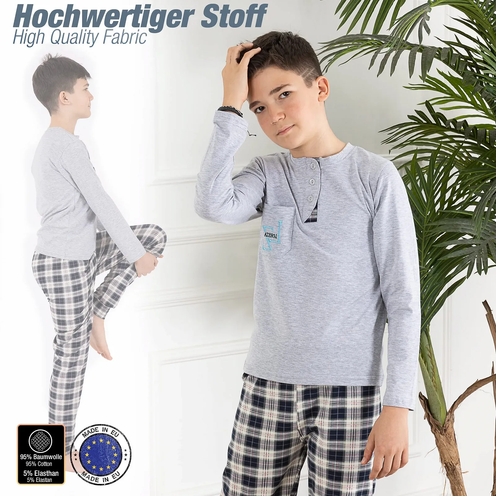 Пижама LOREZA Комплект с длинными рукавами, фото №3 Пижама LOREZA Комплект с длинными рукавами, фото №3