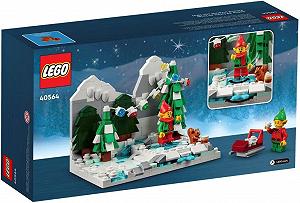 Детский конструктор LEGO Сцена рождественского эльфа (40564) synthetic.ua - Фото 1