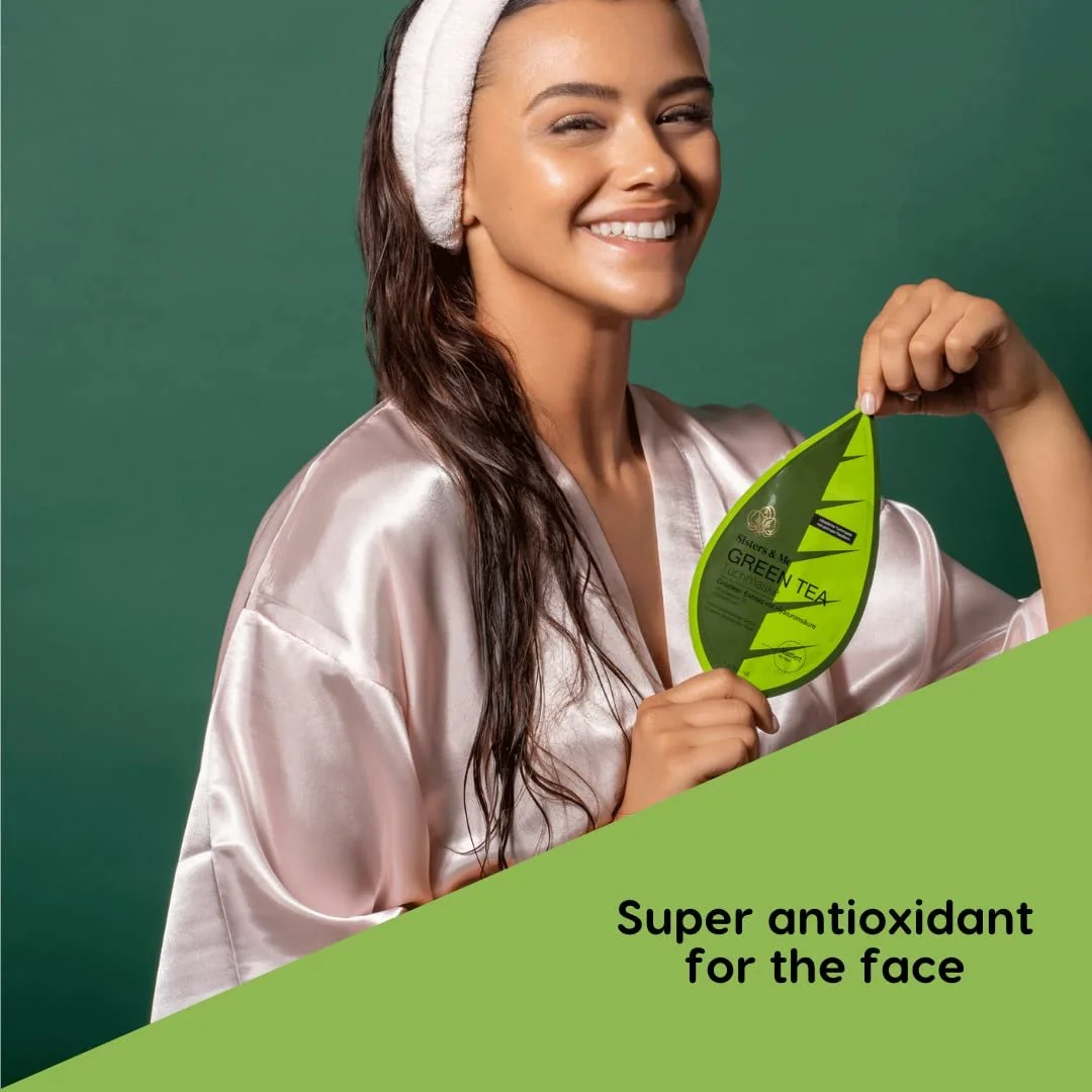 Тканинна маска Sisters & Me Зелений, фото №5