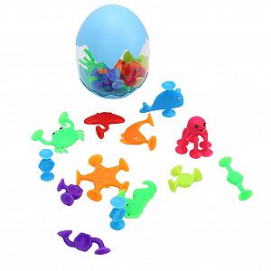 Набір іграшок для ванної з присосками 28 шт. - Фото 1