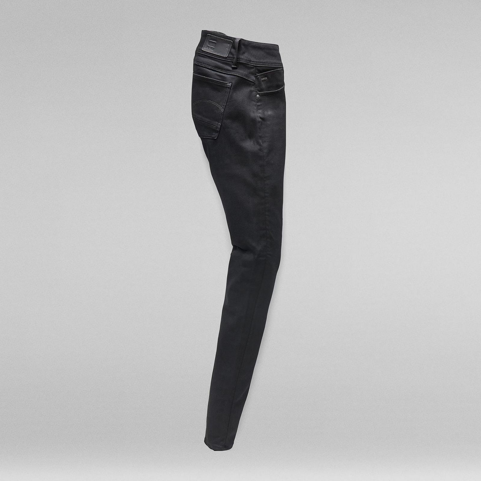 Женские джинсы G‑Star Lynn Super Skinny Jeans Yield Black Ultimate Stretch Denim - 36, фото №5