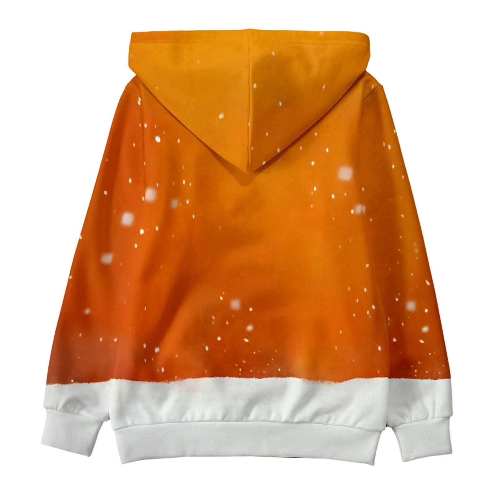 Толстовка Рождественская для девочек Худи Графический принт Буквенный принт Пуловер Топы с длинными рукавами Повседневный мягкий пуловер, фото №4