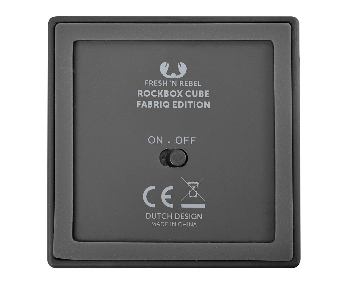 Колонка Fresh 'n Rebel Rockbox Cube Fabriq Edition BT Concrete 1RB1000CC, фото №4