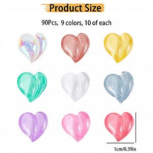 Набор страз для ногтей NICENEEDED, 90 шт., Бриллианты для ногтей, 3D металлические драгоценные камни и стразы для женщин и девушек, DIY дизайн ногтей synthetic.ua - Фото 1