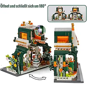 Будівельні блоки Tirff Модульний будинок, Будівельні блоки Рослини Садовий сарай synthetic.ua - Фото 1