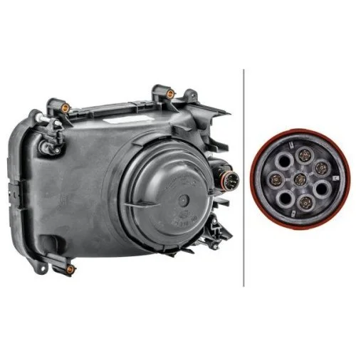 Фара головного світла HELLA 1LG 007 660-041 для DAF LEYLAND DAF, права, фото №2