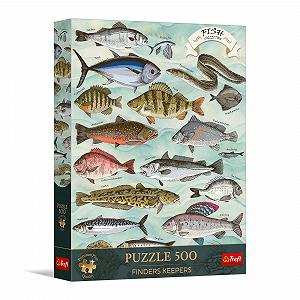Пазл Trefl Premium Plus Quality Finders Keepers Fish 500 элементов - Фото 1