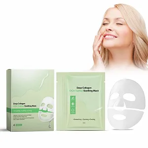 Маска для лица с глубоким коллагеном против морщин и лифтинга - Фото 1