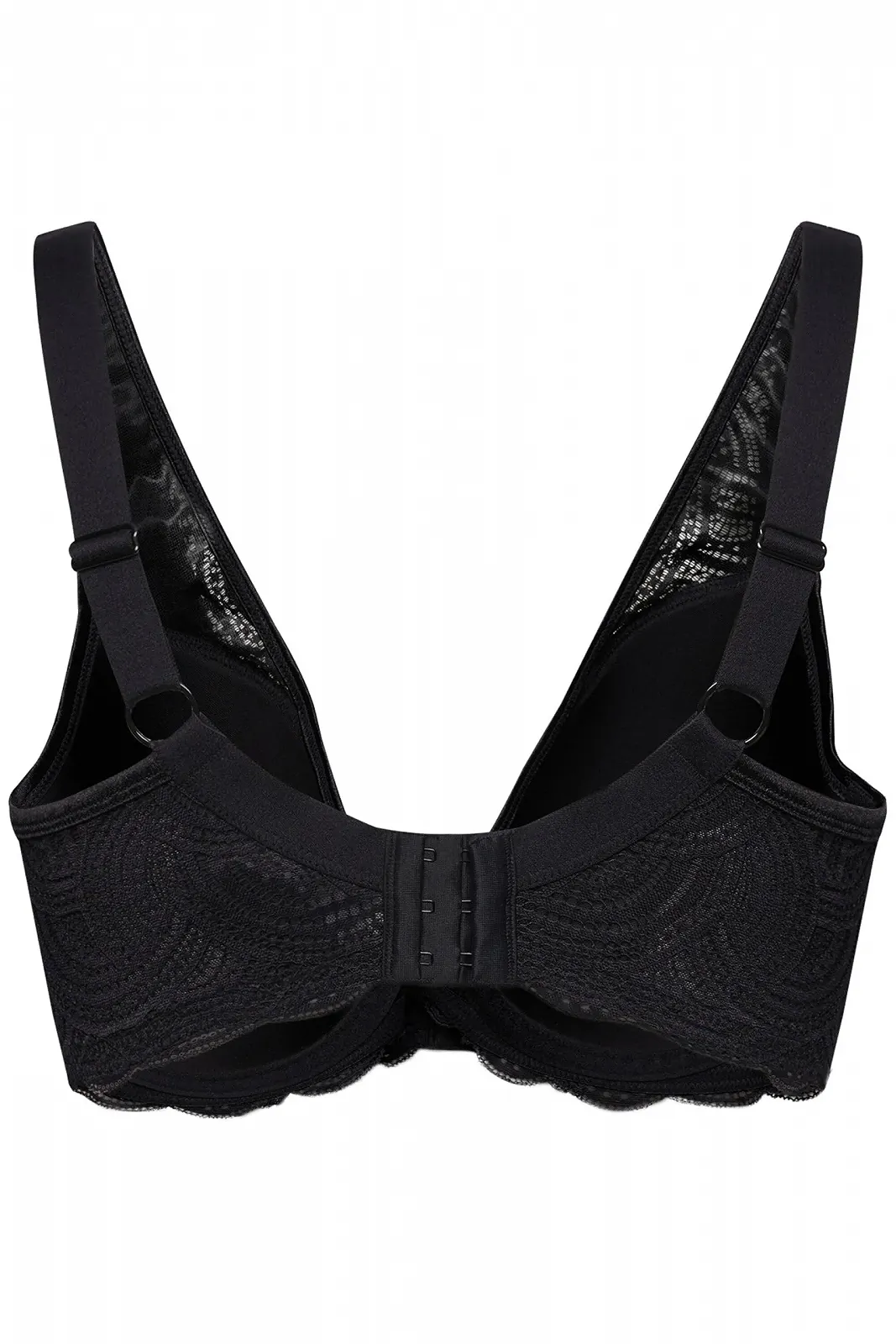 Бюстгальтер Ulla Popken Zoe Spacer Plus Size на кісточках з мереживною чашкою C-D 797018, фото №4 Бюстгальтер Ulla Popken Zoe Spacer Plus Size на кісточках з мереживною чашкою C-D 797018, фото №4