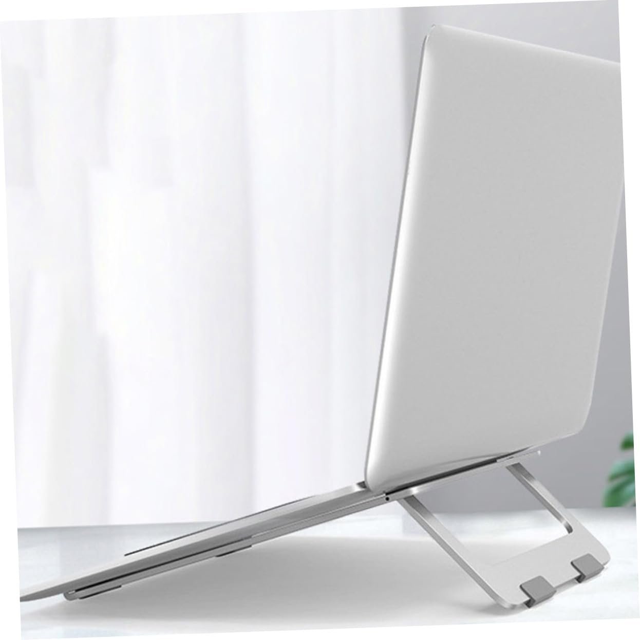 Підставка для ноутбука SEWACC Сплав алюмінію складана Ергономічна нековзна Міцна, фото №3 Підставка для ноутбука SEWACC Сплав алюмінію складана Ергономічна нековзна Міцна, фото №3