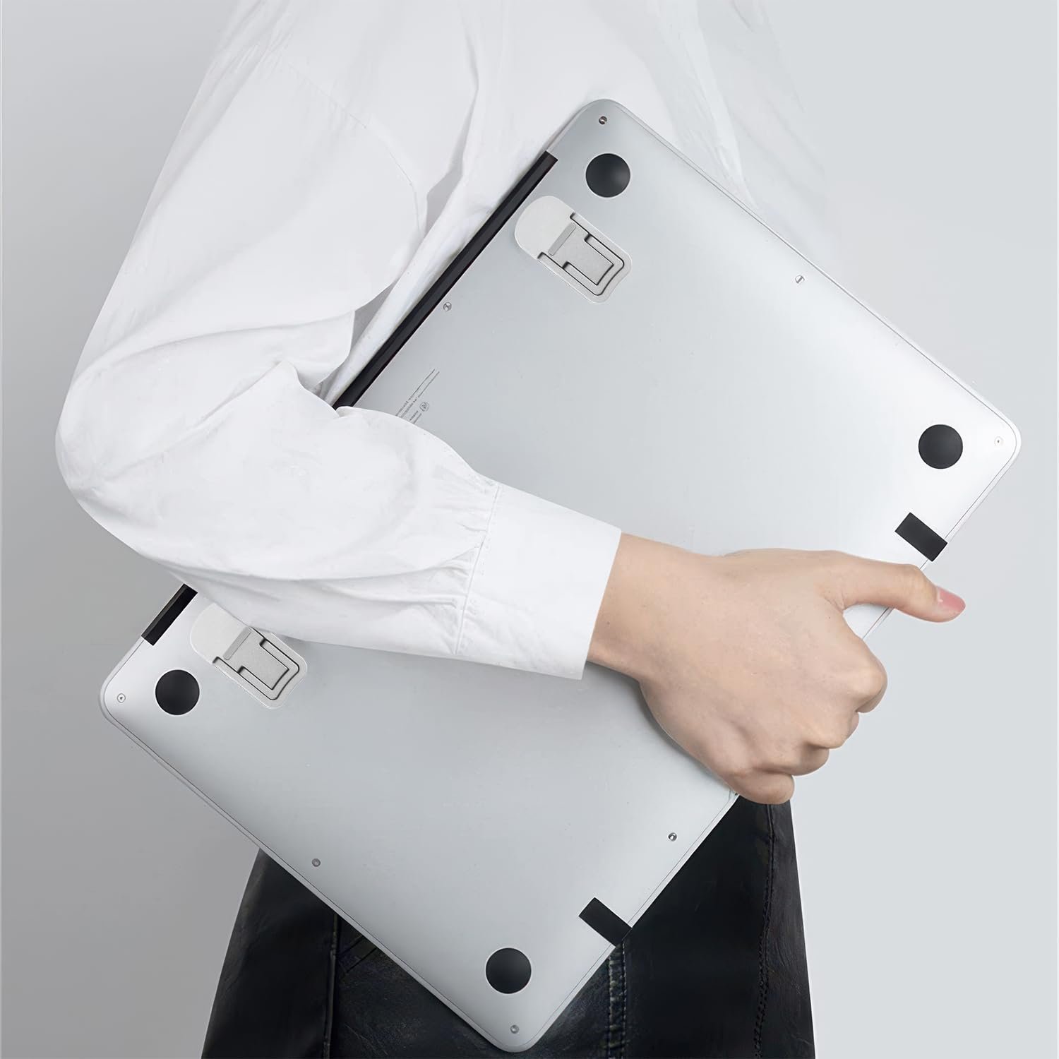 Подставка для клавиатуры (2 шт.) Без бренда Мини Характеристики Серебристый, фото №6