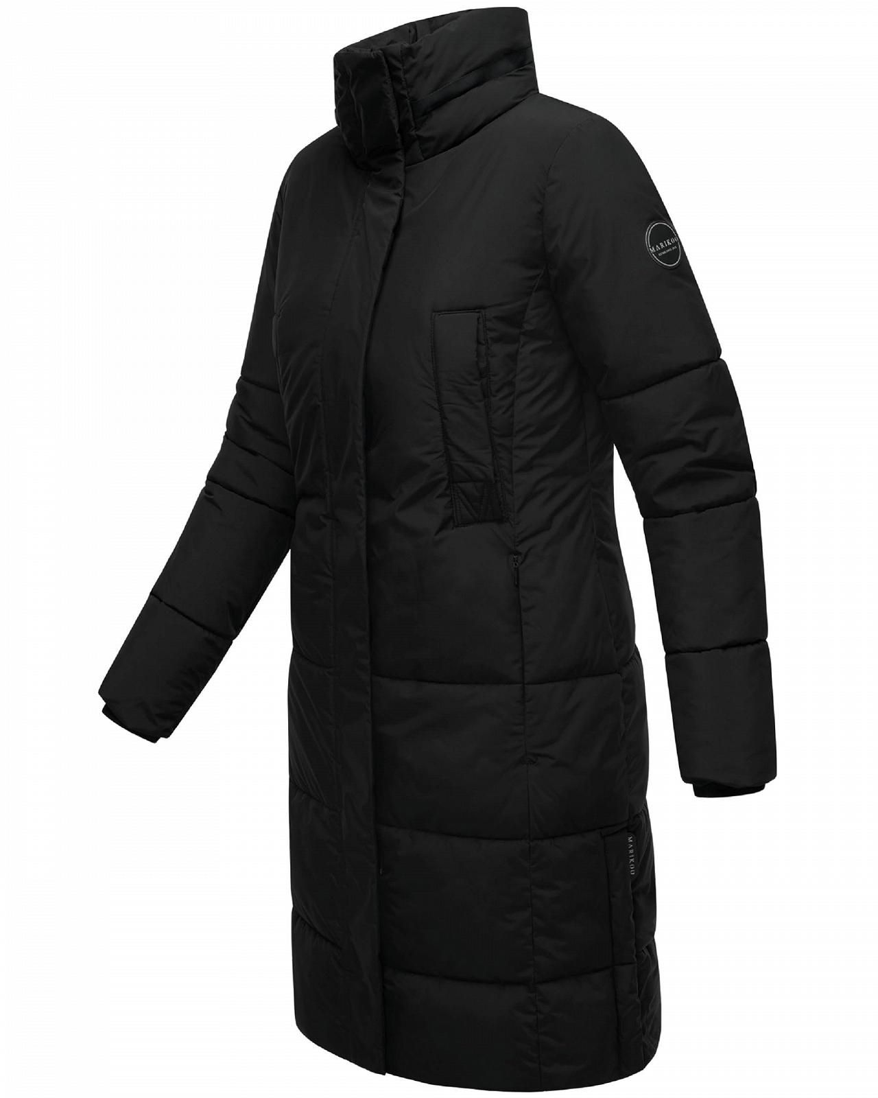 Пальто зимнее MARIKOO Laryaa XVI Женское Теплое стеганое Длинное со съемным капюшоном, фото №4 Пальто зимнее MARIKOO Laryaa XVI Женское Теплое стеганое Длинное со съемным капюшоном, фото №4