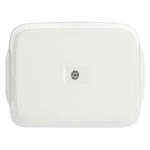 Форма для лазаньї la Porcellana Anghiari Порцелянова 30x22x7.5 см Біла synthetic.ua - Фото 1