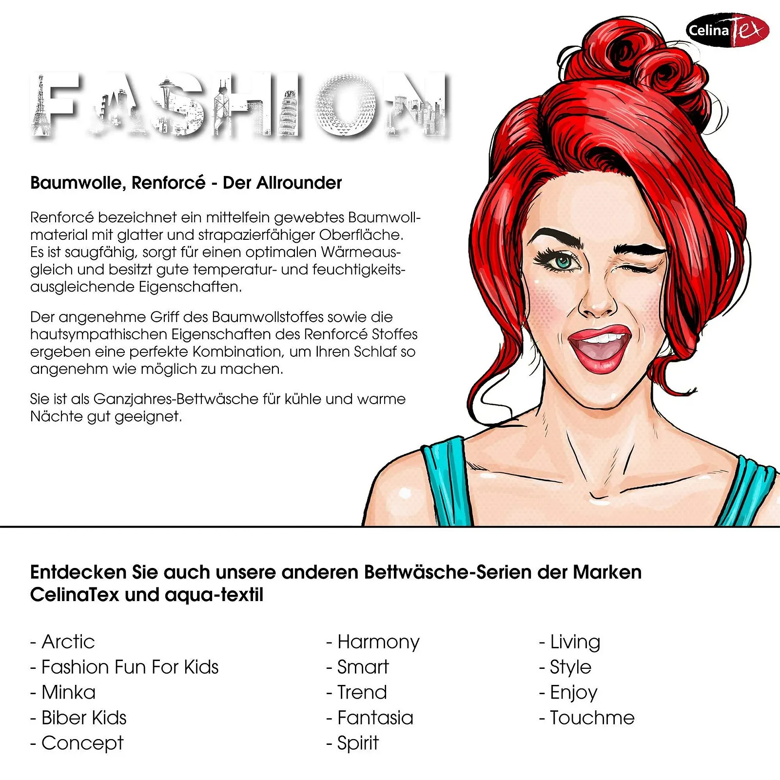 Постільна білизна CelinaTex Fashion Davia Stripes 135x200 см 2 предмети бавовна renforcé з блискавкою наволочка 80x80 см бірюзово-біло-зелена, фото №3