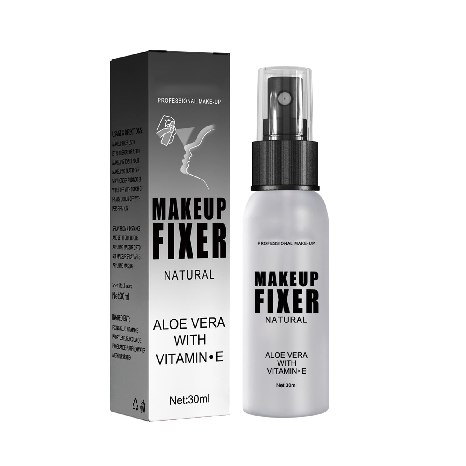 Спрей Grgowe Make-Up Setting Моістуризуючий Make-Up Fixing Водостійкий, фото №1