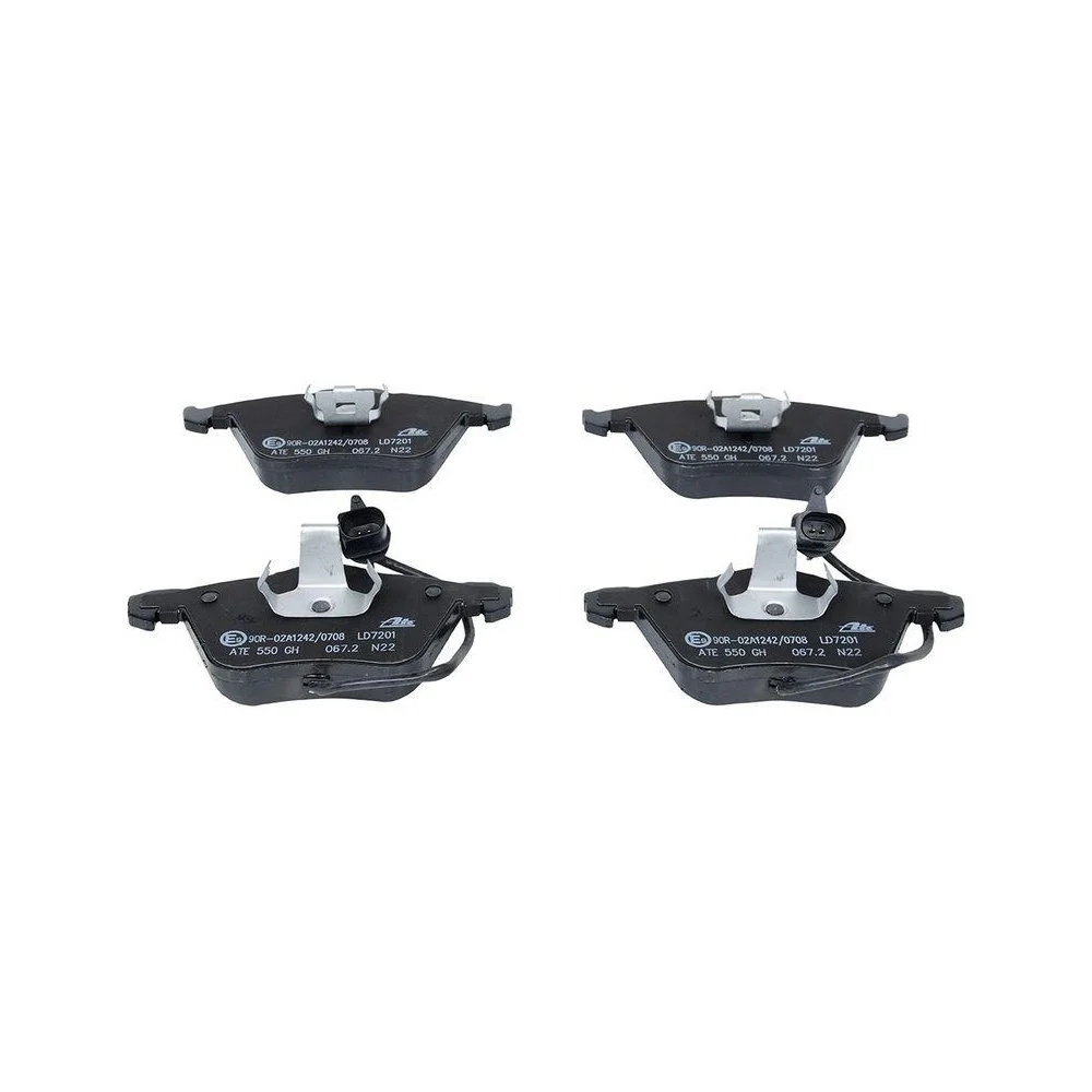 Комплект гальмівних колодок, дискове гальмо ATE ATE Ceramic 13.0470-7201.2 для SEAT VAG, фото №1 Комплект гальмівних колодок, дискове гальмо ATE ATE Ceramic 13.0470-7201.2 для SEAT VAG, фото №1