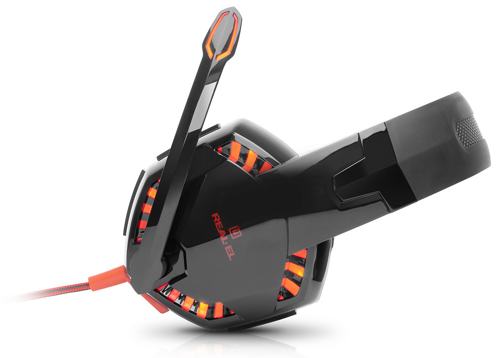 Навушники REAL-EL GDX-8100 ігрові 7.1 з мікрофоном USB, фото №2