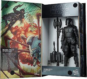 Фігурка Star Wars The Black Series Боба Фетт (у маскараді) SDCC Exclusive War of The Bounty Hunters Comic Set F5536 різнокольоровий synthetic.ua - Фото 1