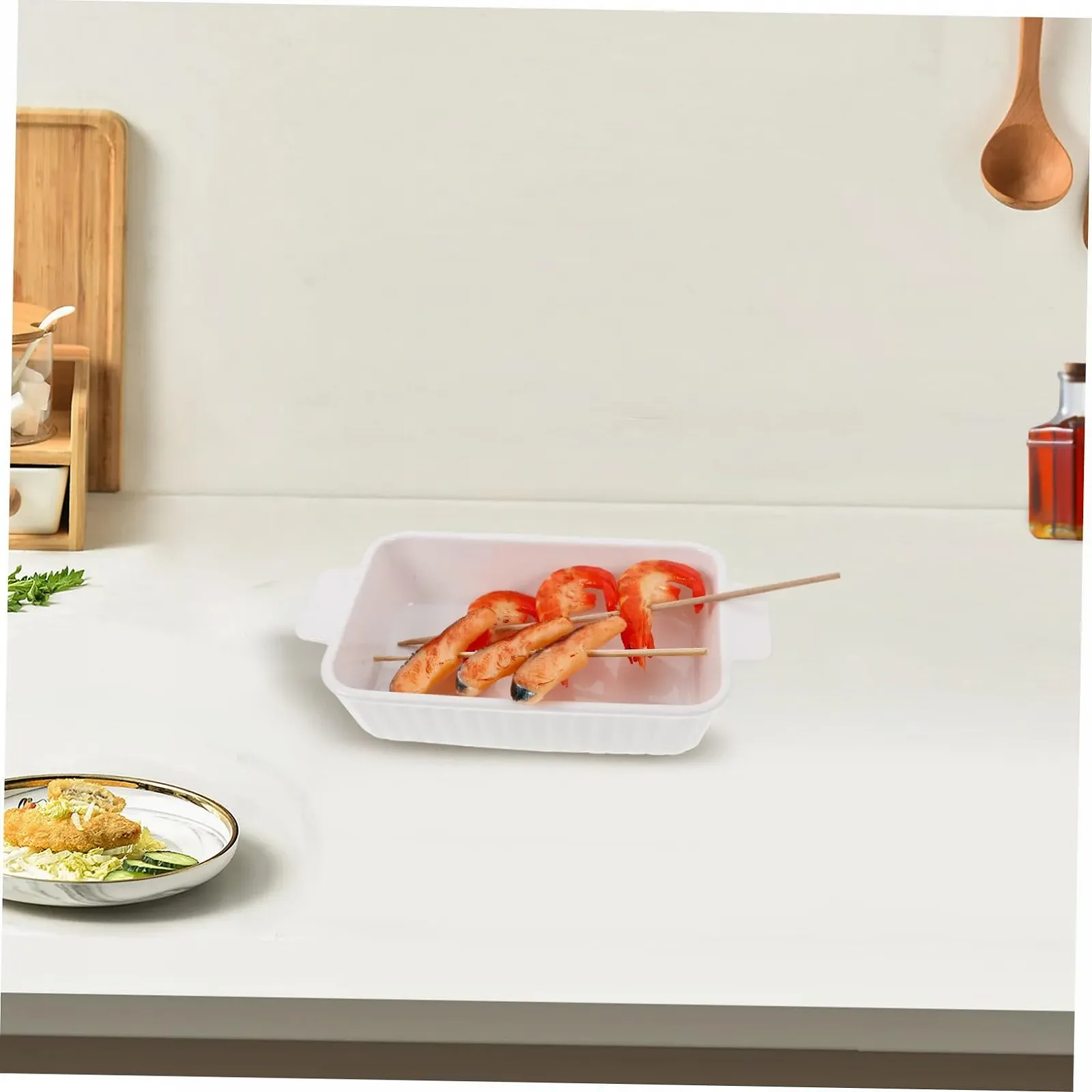 Форма для запекания Zerodeko керамическая с двумя ручками термостойкая, фото №6 Форма для запекания Zerodeko керамическая с двумя ручками термостойкая, фото №6