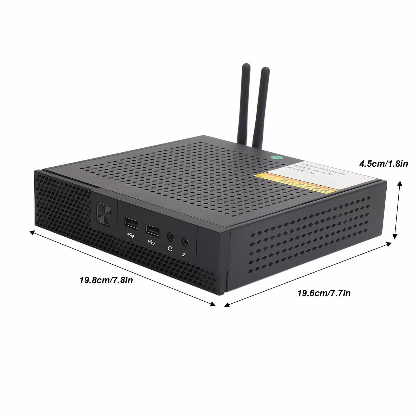 Міні ПК Plyisty Підтримка 2.4G/5G WIFI DDR4 2K 4K 60Hz Індустріальний (для I3, для 2-го покоління, Без RAM, Без EU Вилки), фото №5