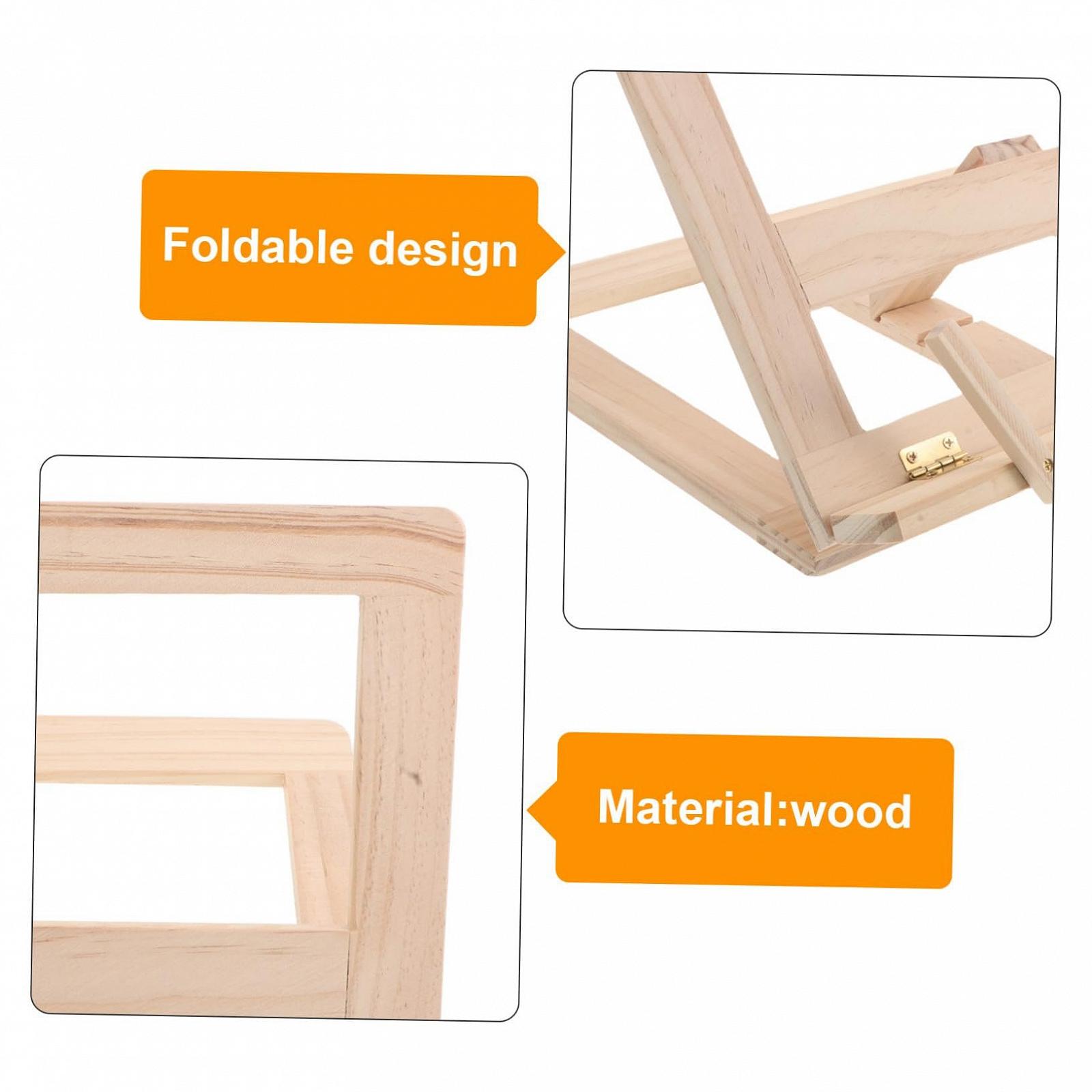 Регулируемая складная деревянная подставка для книг. Эргономичная подставка для ноутбука и планшета. Прочная, экономит место для кулинарных книг, учебников, стола и часов чтения., фото №3 Регулируемая складная деревянная подставка для книг. Эргономичная подставка для ноутбука и планшета. Прочная, экономит место для кулинарных книг, учебников, стола и часов чтения., фото №3