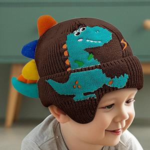 Вязаная шапка Динозавр synthetic.ua - Фото 1