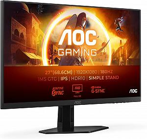 Монитор 27" AOC Gaming 27G4XED Full HD IPS 180 Гц цена на synthetic.ua - Фото 1 Монитор 27" AOC Gaming 27G4XED Full HD IPS 180 Гц synthetic.ua - Фото 1