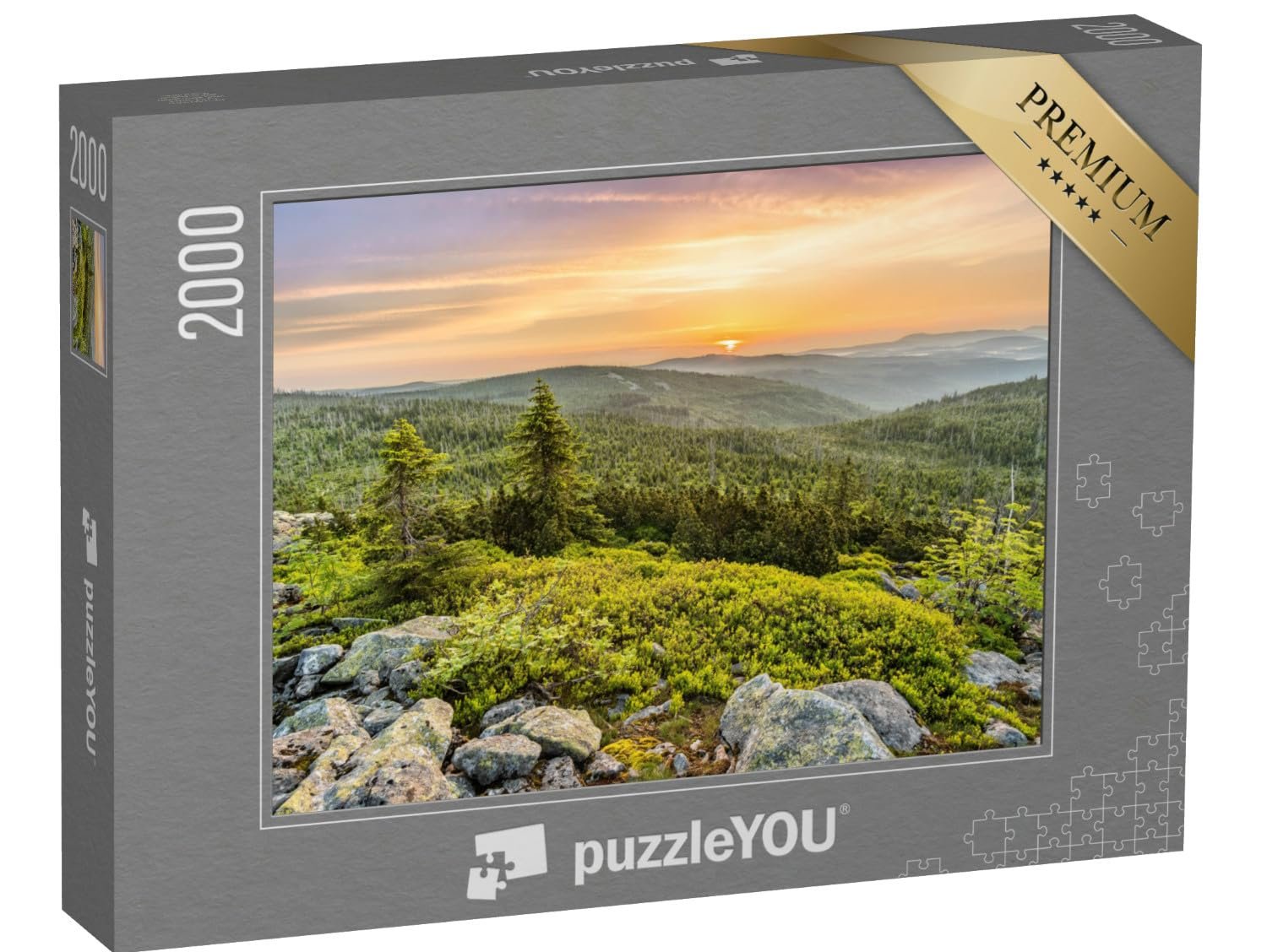 Пазл puzzleYOU Puzzle Collection Regions, Germany "Горные вершины Лузена, Баварский лес" 2000 элементов, фото №1 Пазл puzzleYOU Puzzle Collection Regions, Germany "Горные вершины Лузена, Баварский лес" 2000 элементов, фото №1