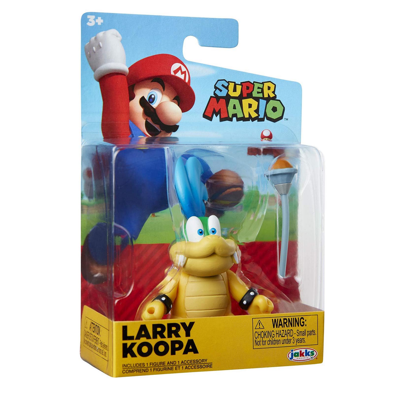 Фігурка Super Mario Larry Koopa Колекційна іграшка 6.3 см, фото №4