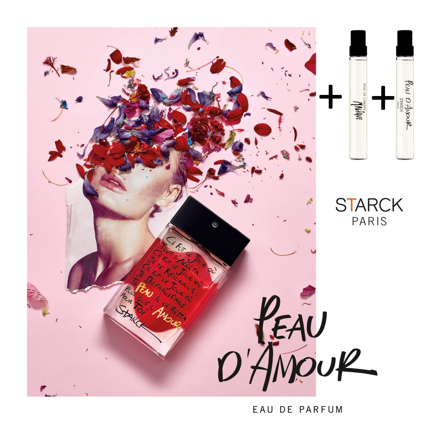Набір STARCK PARIS Peau d'Amour Peau de Lumière Maqigue Парфуми 90 мл + 9 мл, фото №2