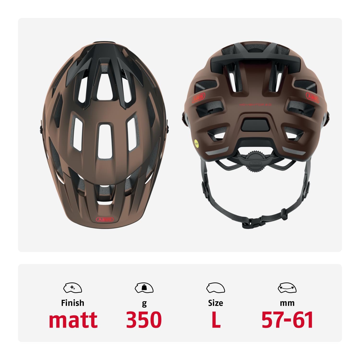Шлем ABUS Moventor 2.0 MIPS для MTB, фото №3