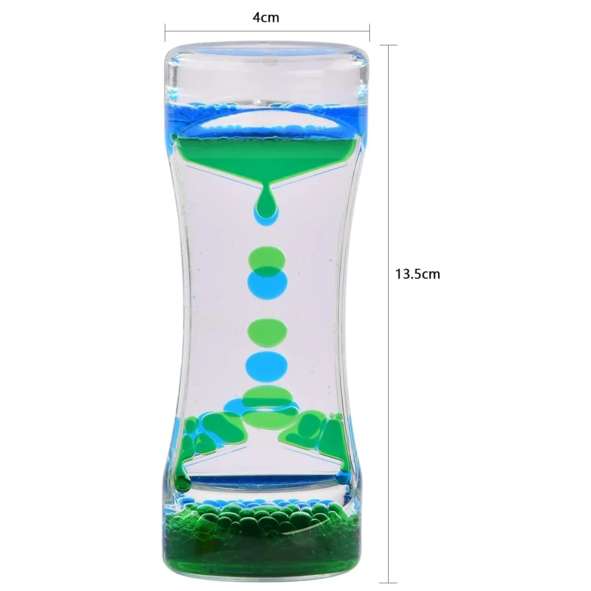 Сенсорный песочный таймер Movement Timer 2 шт Liquid Motion Bubbler, фото №2