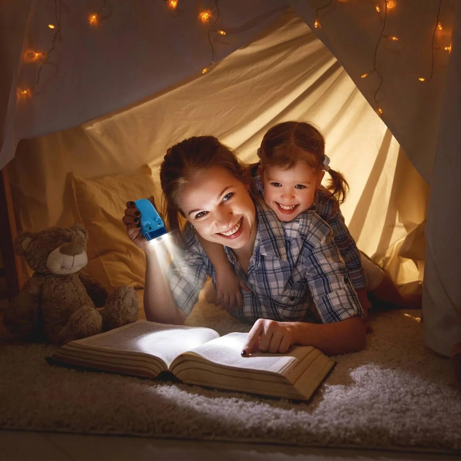 Ліхтарик Ручний SOIMISS Свинка, 3 шт, випадковий колір, фото №4