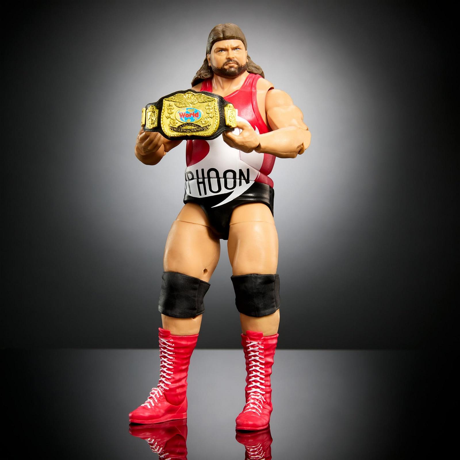 Экшн-фигурка Mattel WWE Elite Typhoon, 15 см, с аксессуарами и 25 точками движения, HVY89, фото №4