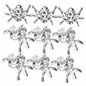 Украшения для ногтей Пауки 3D, сердце, 30 штук - Фото 1