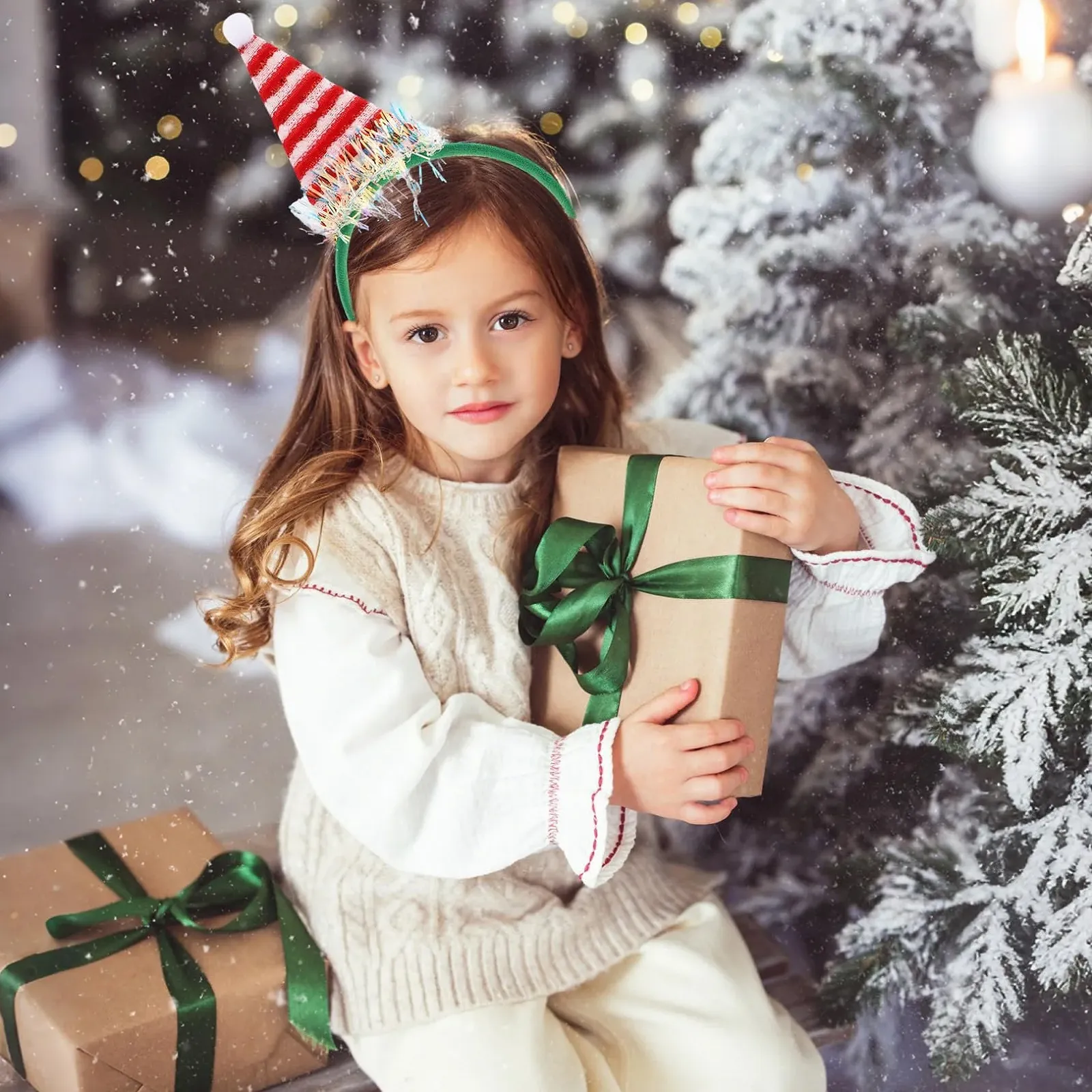 Обруч Рождественские олени, 3 шт., фото №3 Обруч Рождественские олени, 3 шт., фото №3