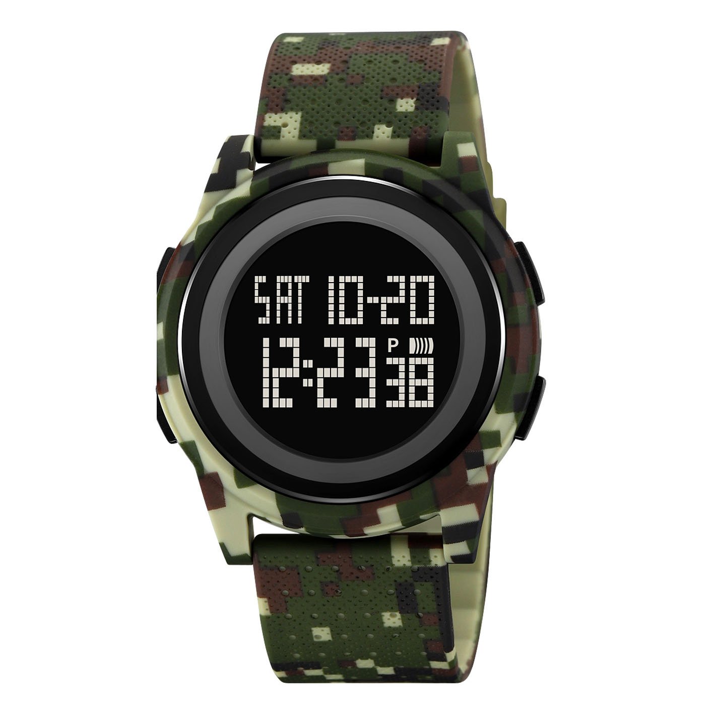Годинник Skmei 2378CMAG Camo Army Green, фото №1