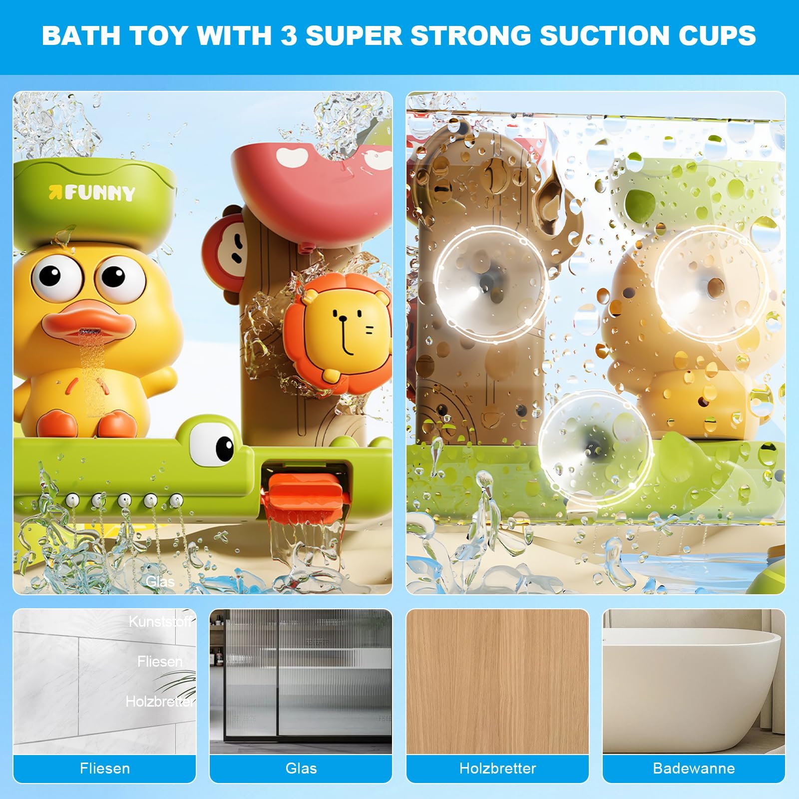Игрушка для ванной Ducks and Lions, фото №5
