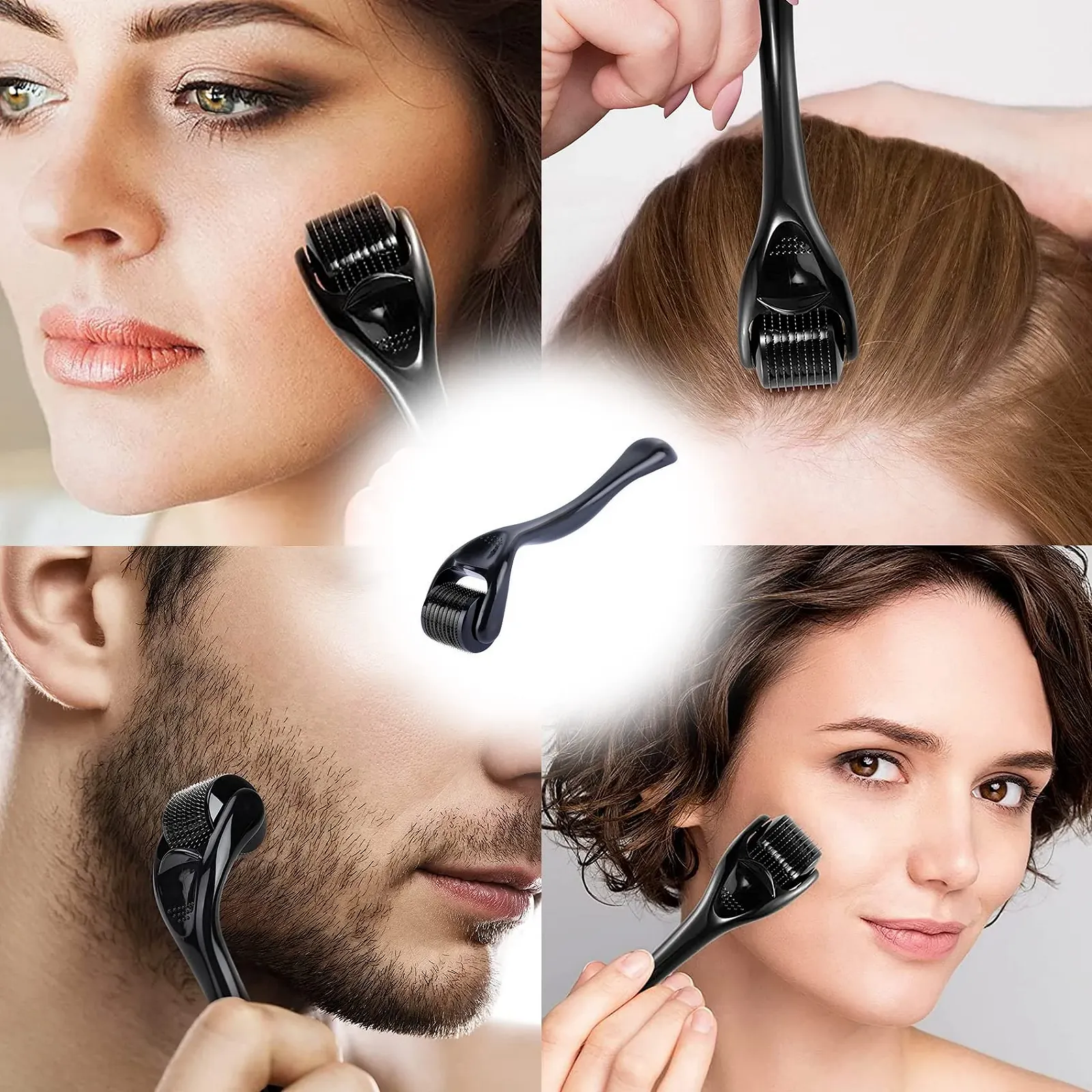 Ролер з мікроголками Olakin 0.5 мм, професійний мікронідлінг, для відновлення шкіри, фото №5