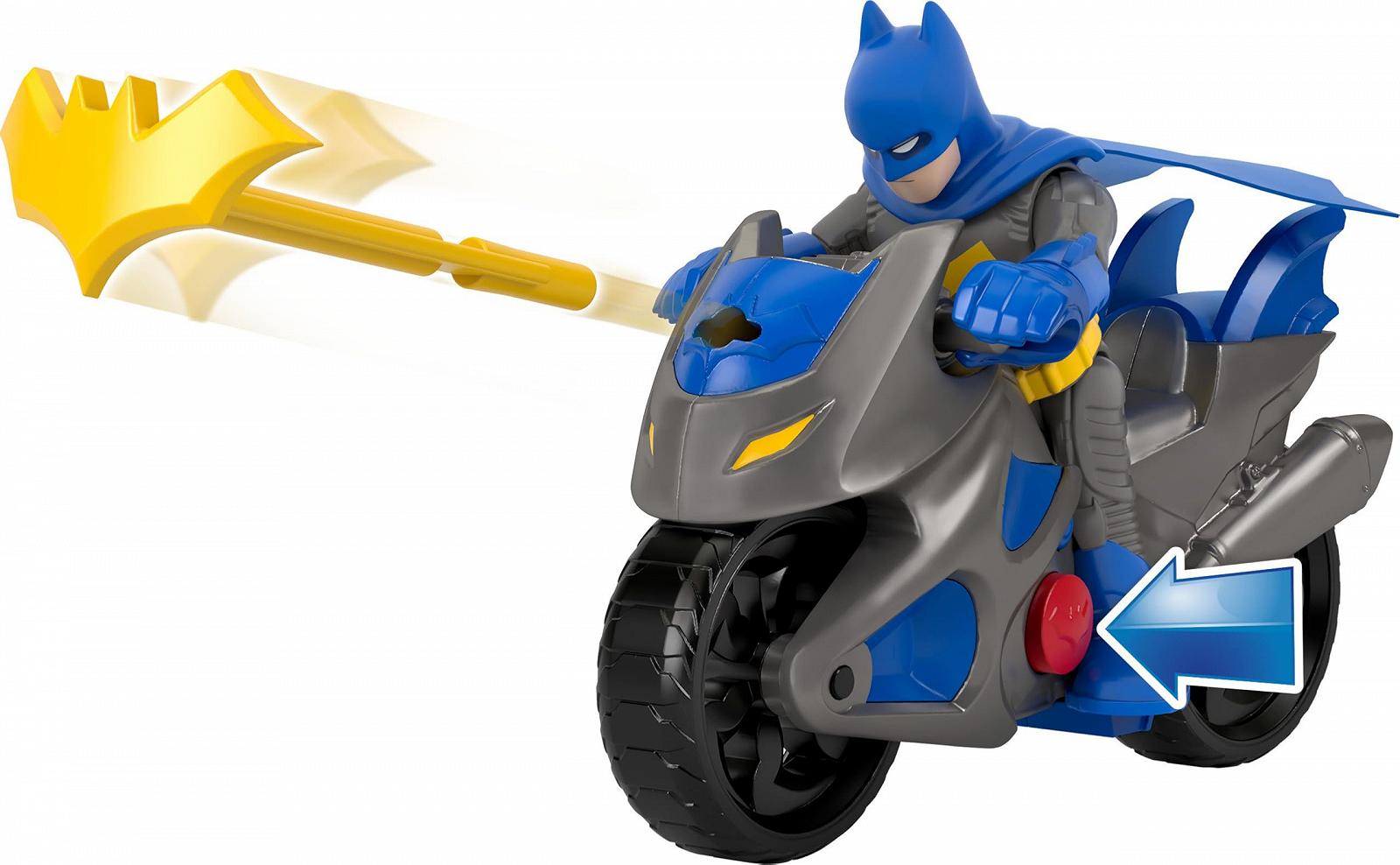 Набор фигурок Fisher-Price Imaginext DC Super Friends Бэтмен Делюкс, 12 шт, разноцветный, фото №3