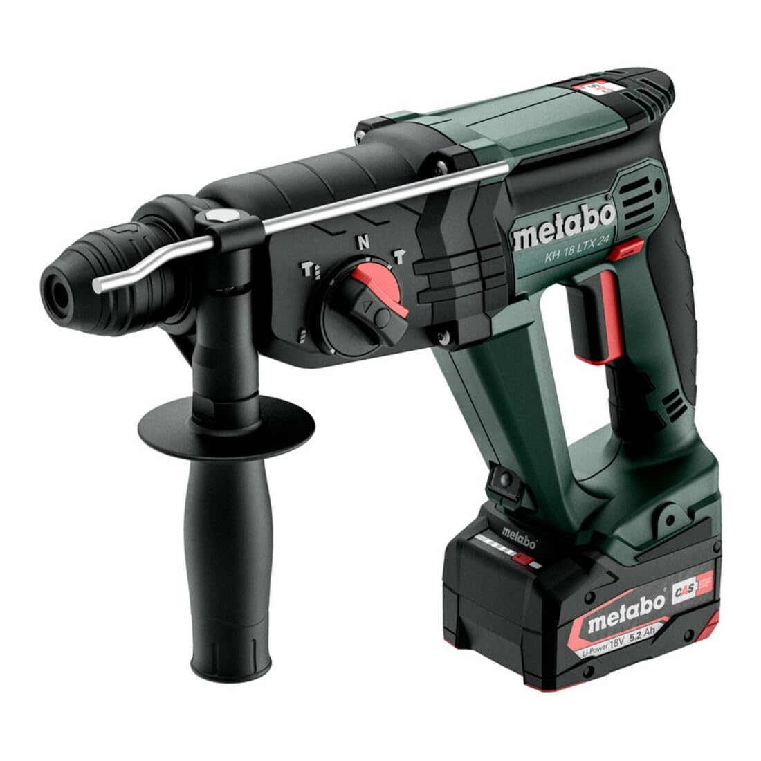 Аккумуляторный перфоратор Metabo KH 18 LTX 24 18 В (в MetaBox с 2 аккумуляторами и зарядным устройством) # 601712650, фото №1