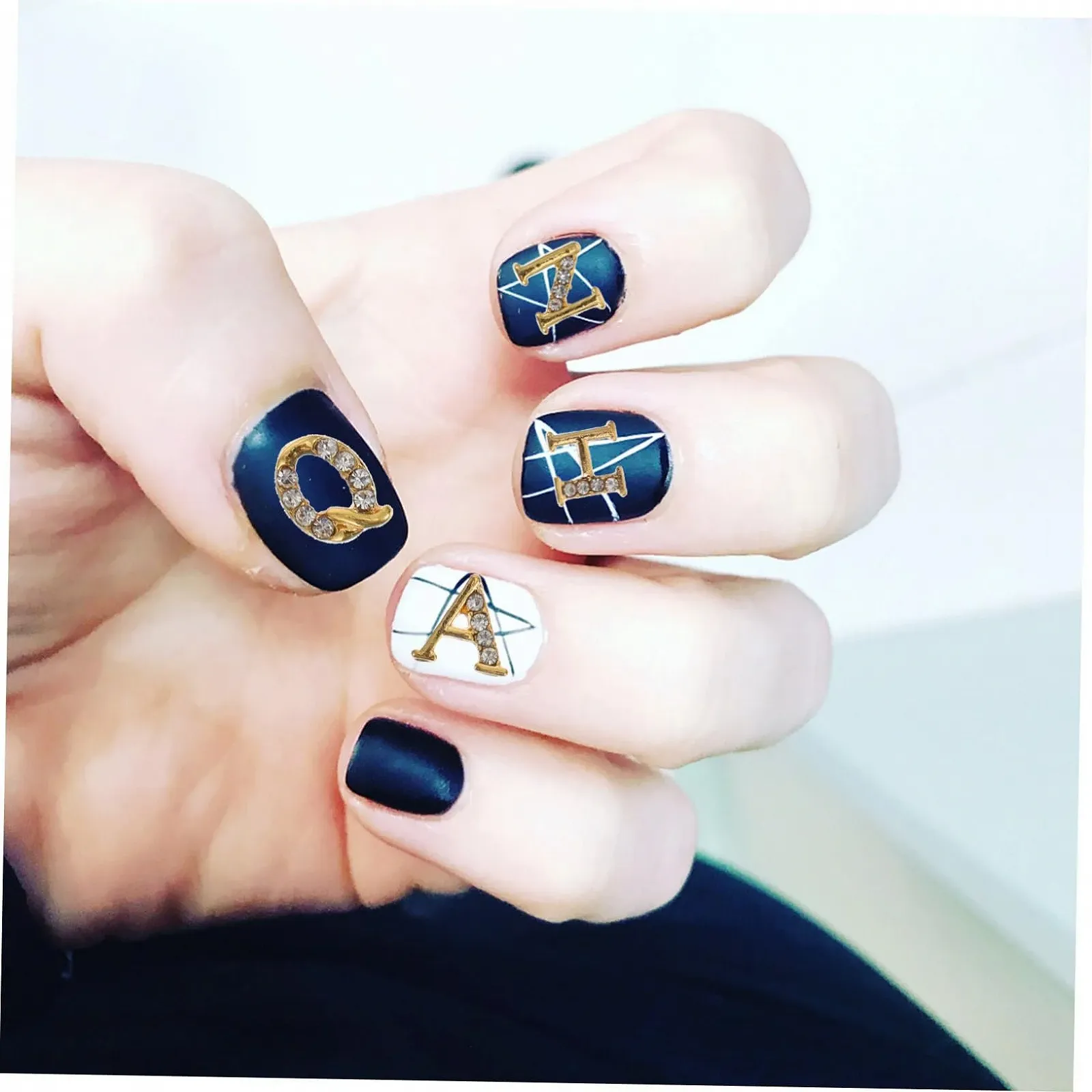 Стразы Тип Буквы Healvian 3D для ногтей, 2 коробки, фото №2