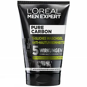 Гель для умывания L'Oréal Men Expert Pure Charcoal для проблемной кожи (черные точки, жирная и склонная к жирности кожа) 100 мл - Фото 1